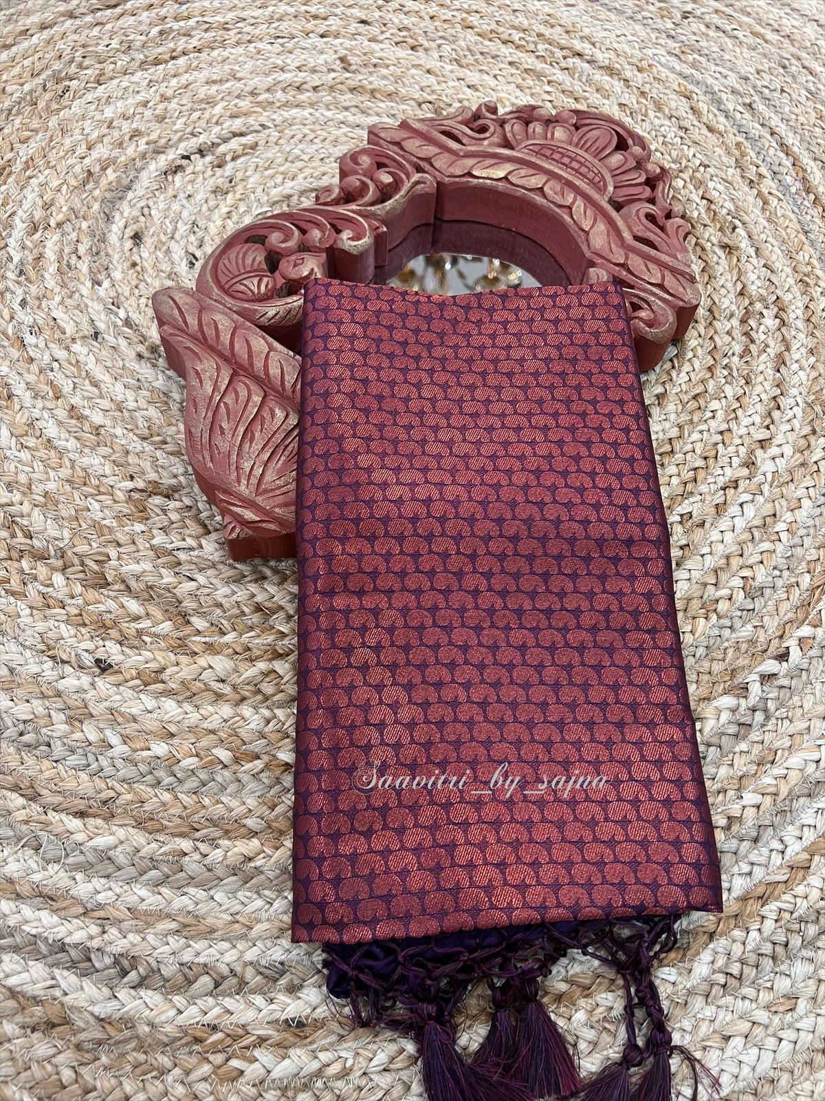 Soft silk mango motifs 1253