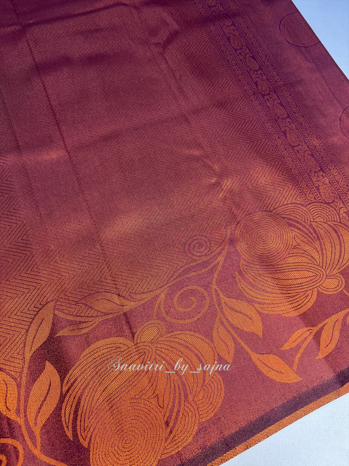 Soft silk saree 1258