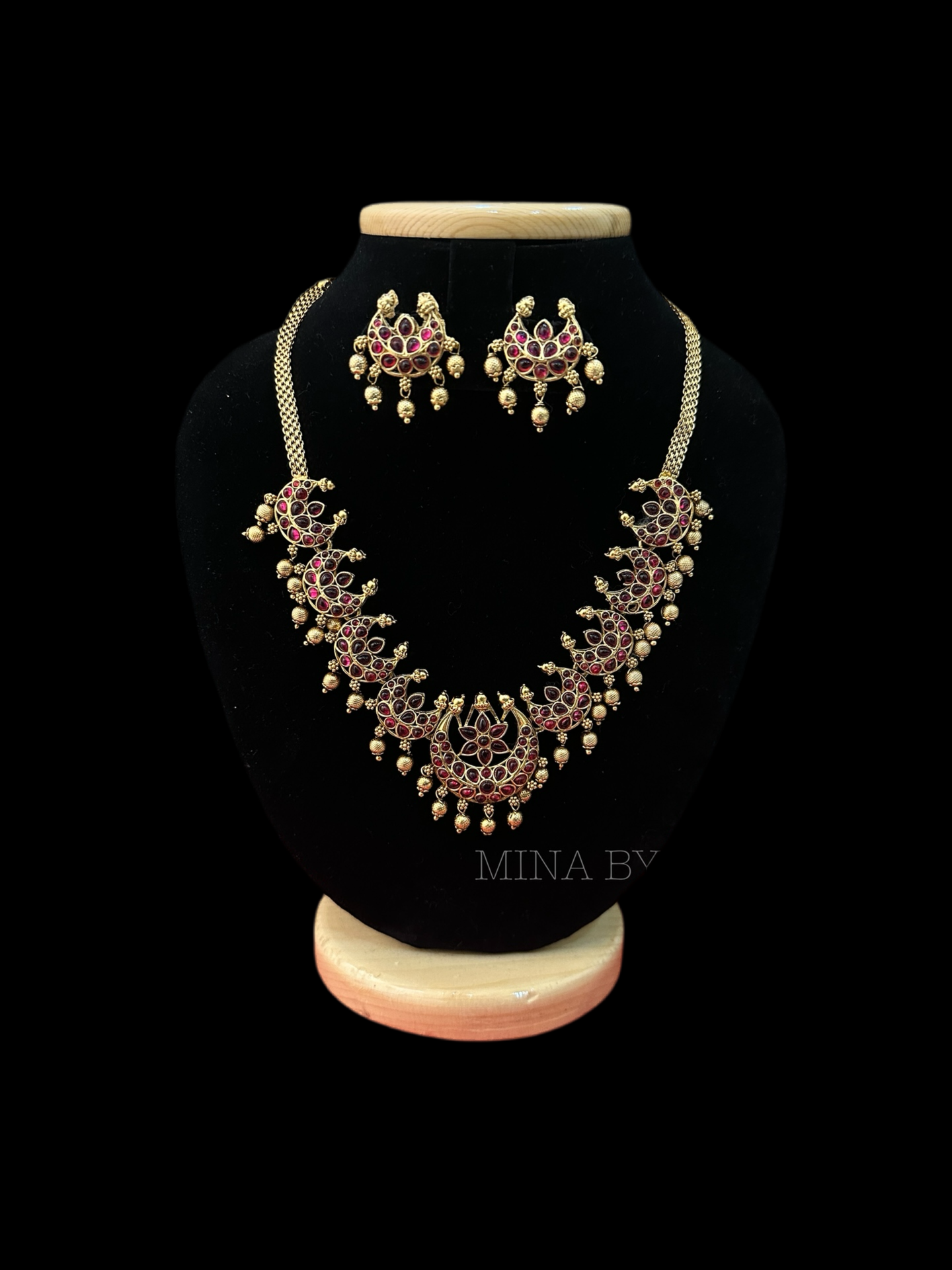 Chandbani kemp necklace-1057 SOLDOUT
