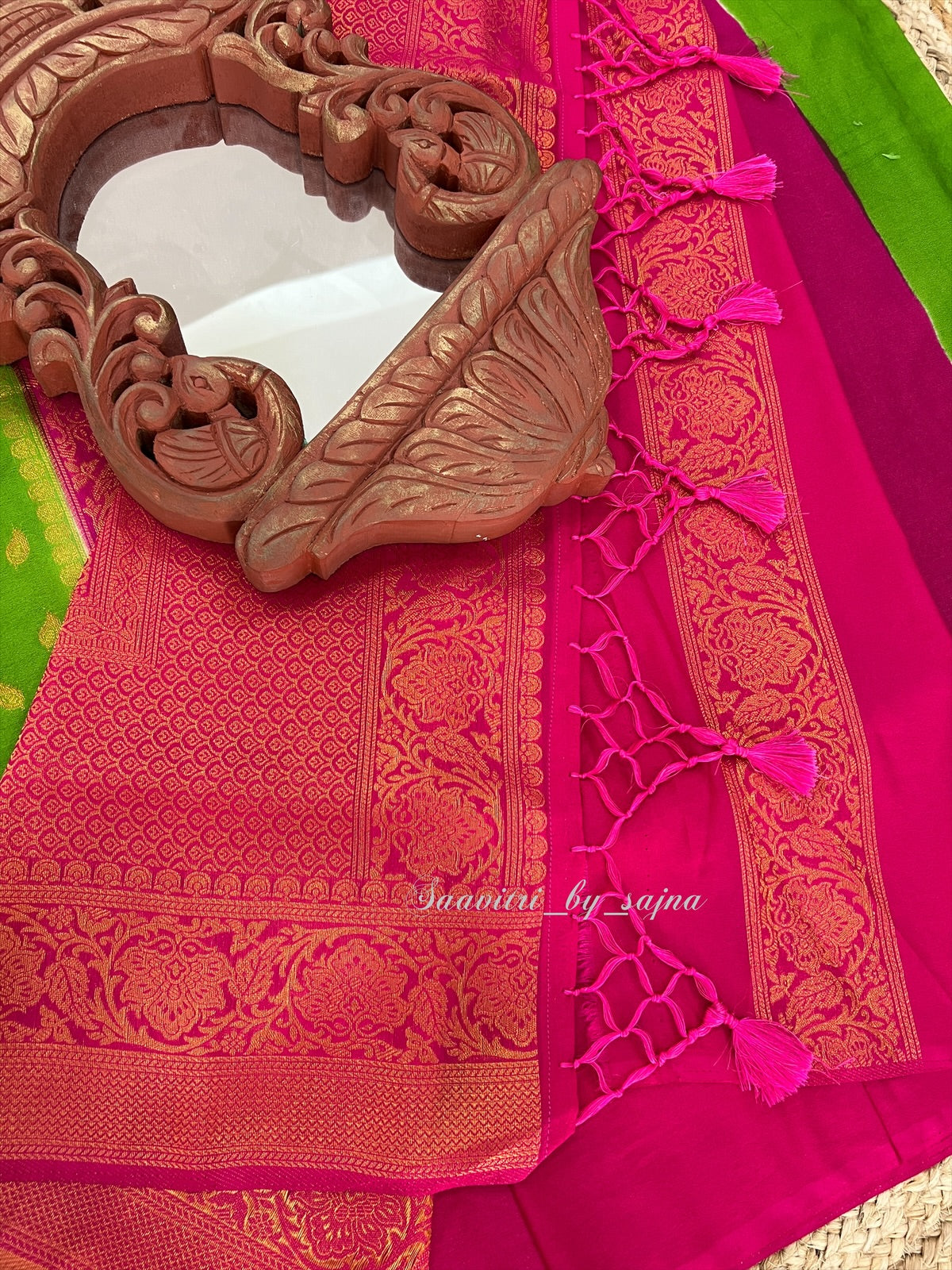 Georgette silk 1153