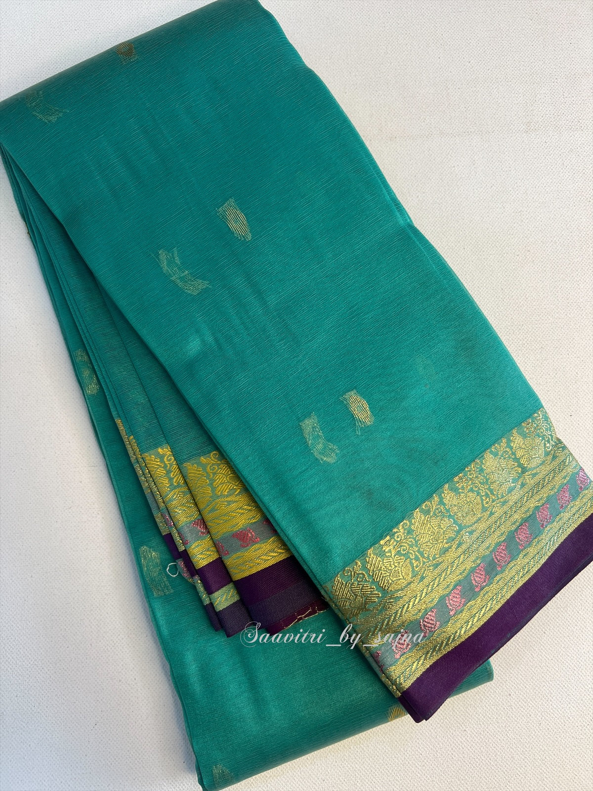 Cotton saree without blouse 1102