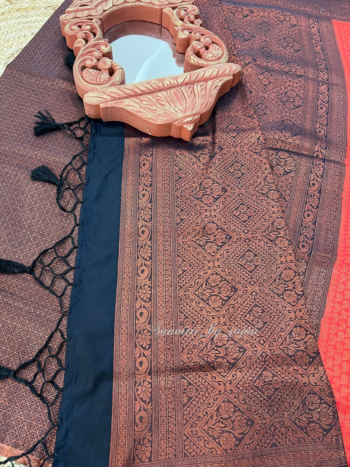 Soft silk mango motifs 1252