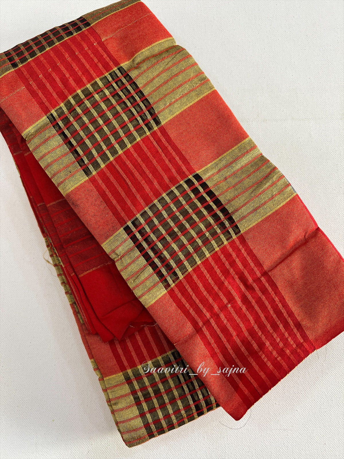 Cotton saree 1077 without blouse