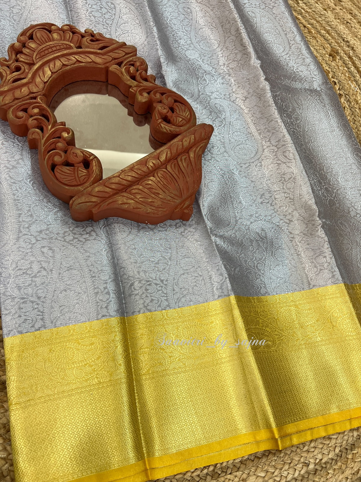 Bridal semi silk-1029