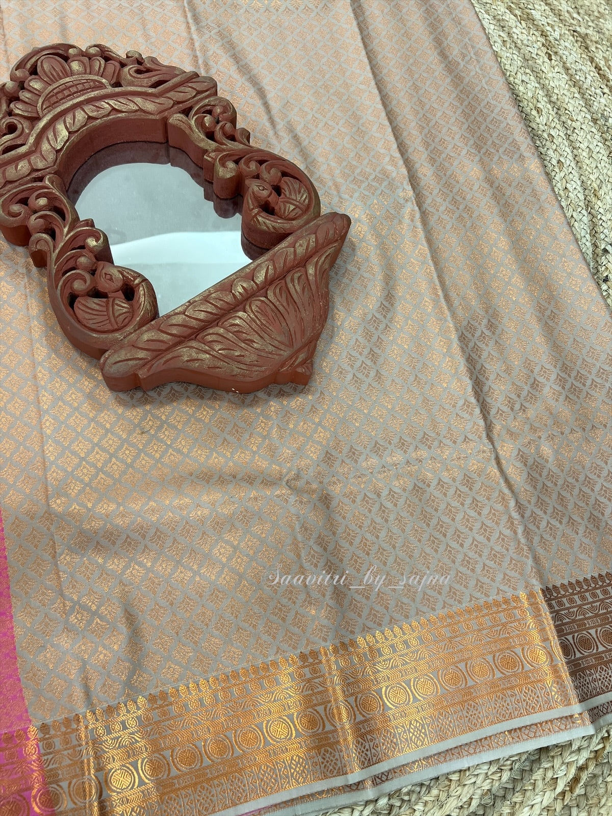 Semi silk saree 1208