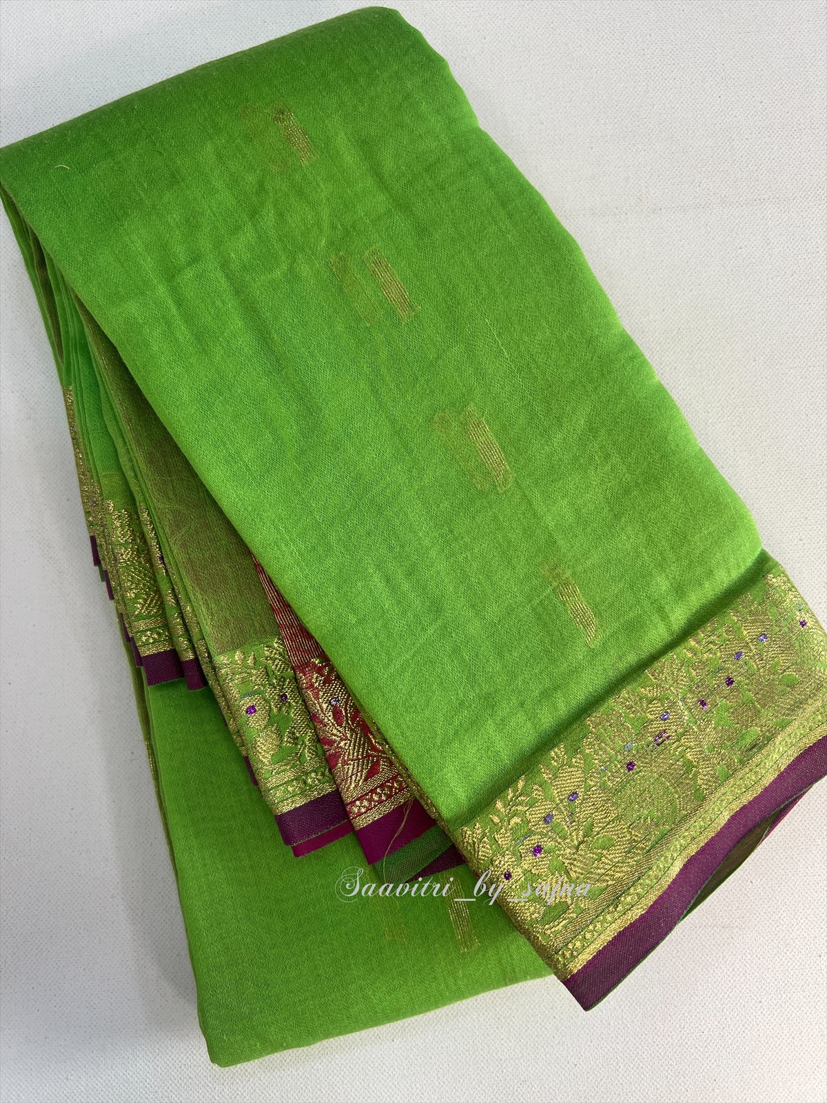 Cotton saree without blouse 1104