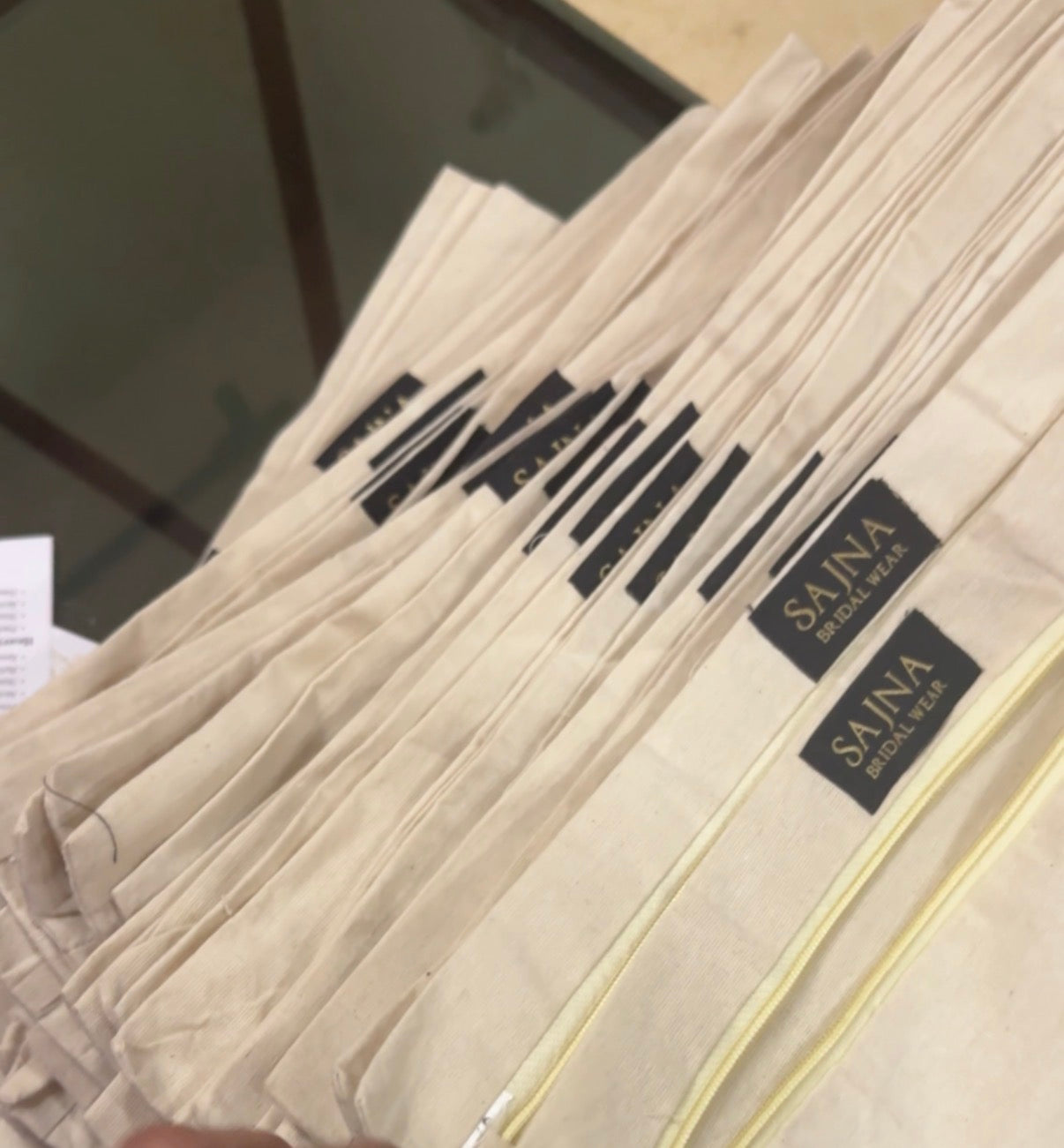 Cotton pouch