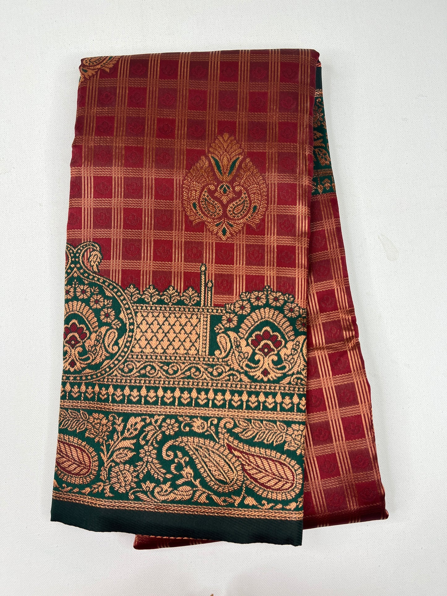 Blended Silk - Maroon - 1023