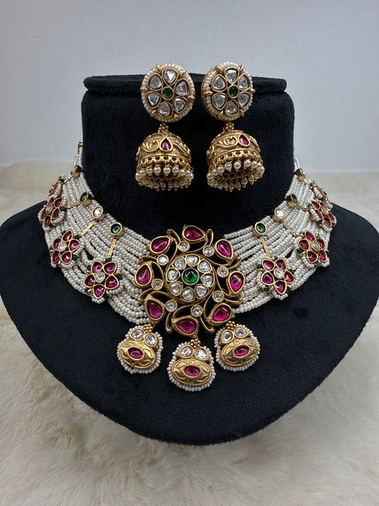 Jadau necklace