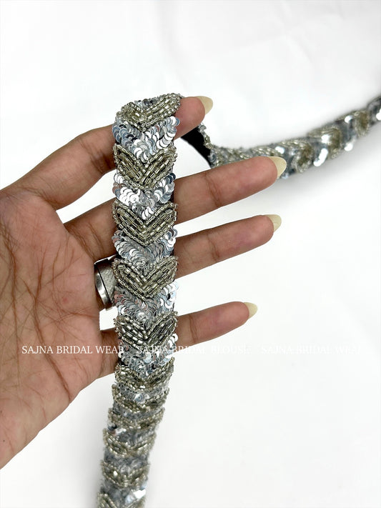 Silver Aari Belt 1228