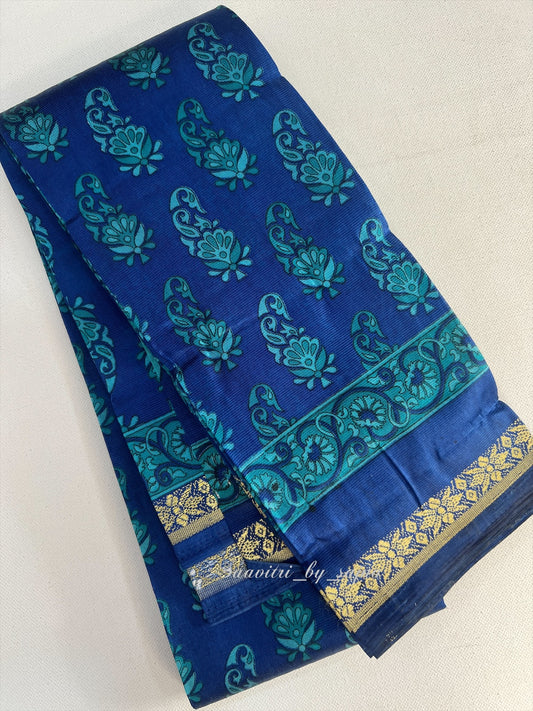 Cotton saree without blouse 1106