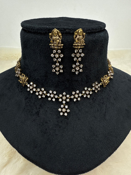 Victorian Lakshmi pendant necklace 3540