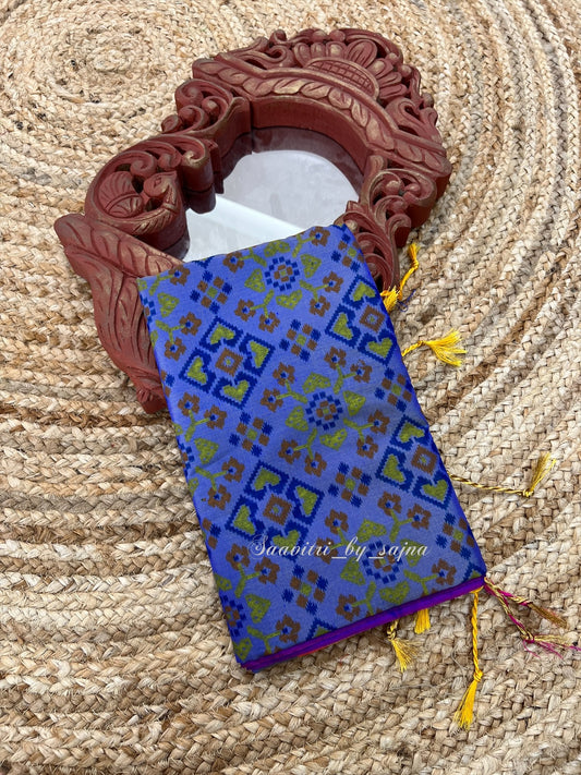 Soft silk ikath 1248
