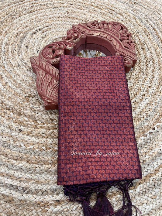 Soft silk mango motifs 1253