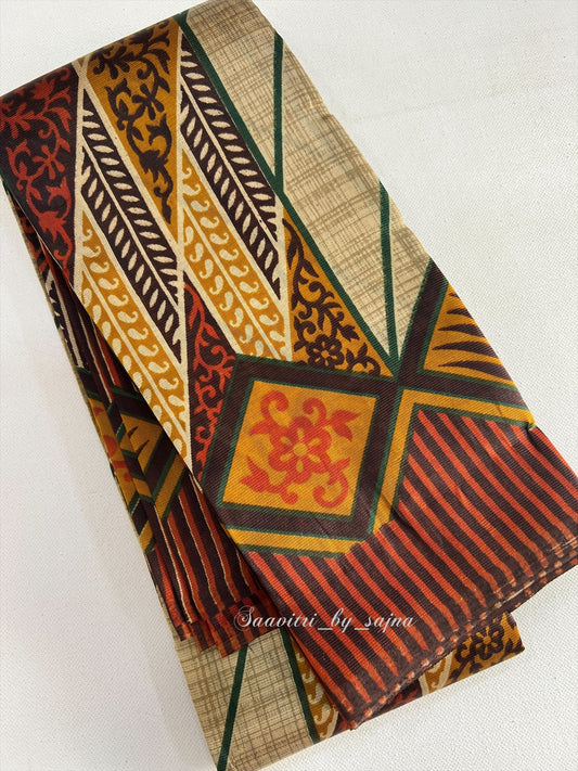 Cotton saree 1086