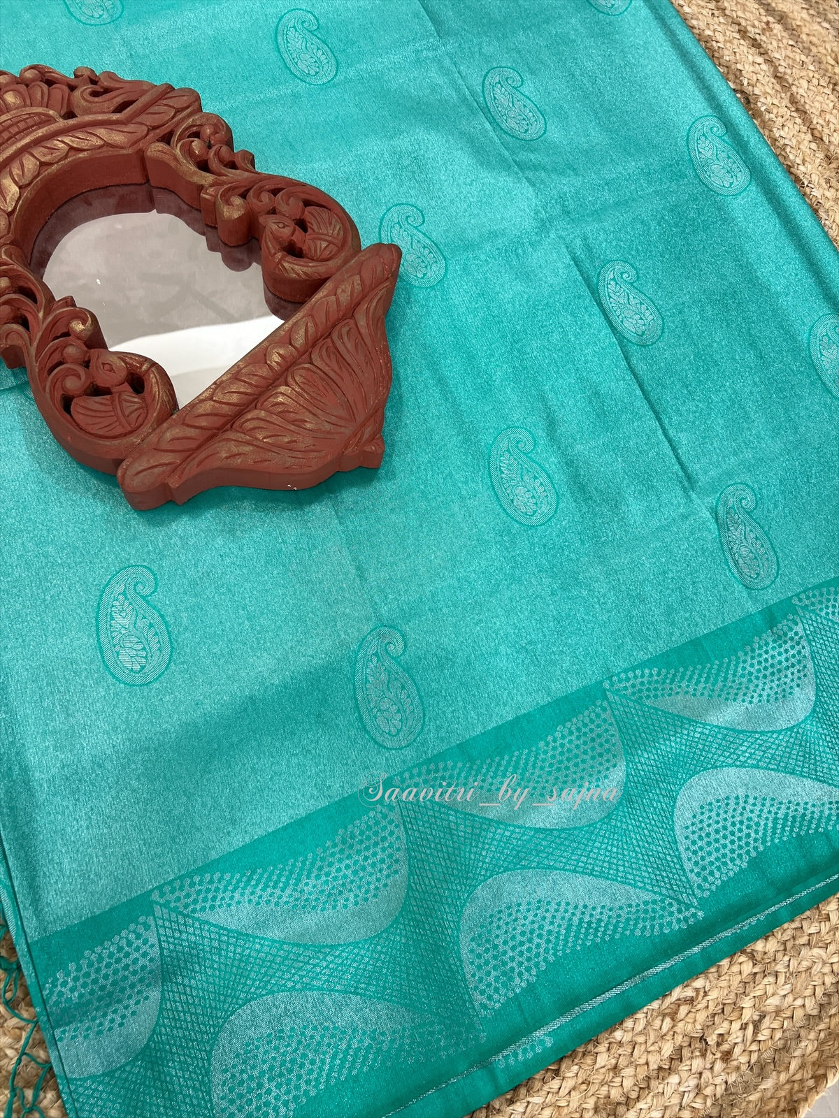 Soft silk silver zari 1262