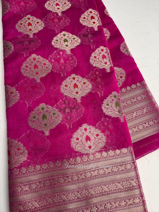Tissue mix saree 1323