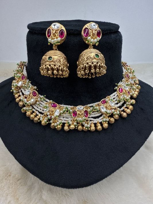 Jadau choker