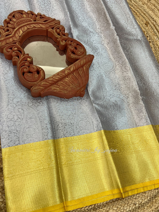 Bridal semi silk-1029