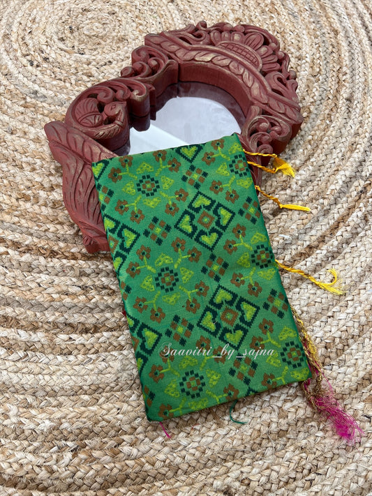 Soft silk ikath 1246