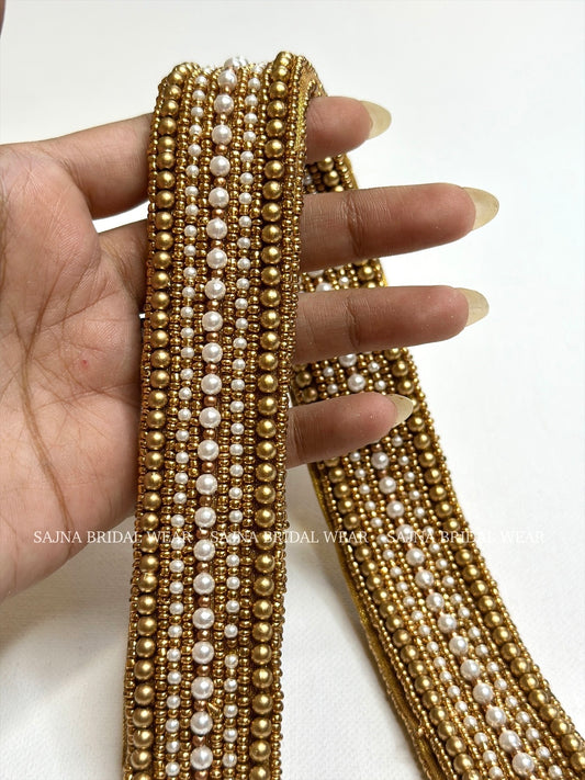 Yara waist belt with pearl