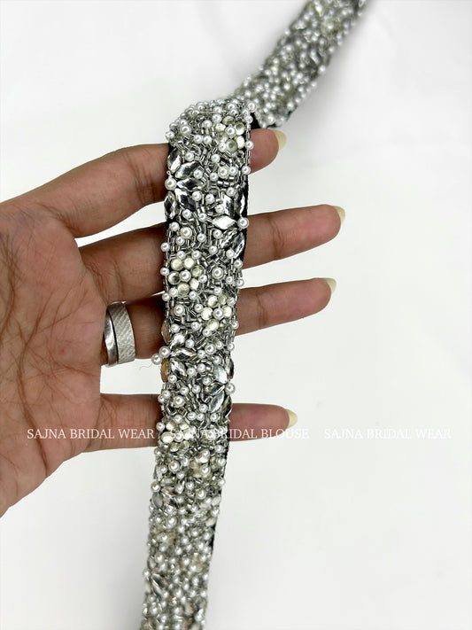 Silver Aari Belt 1227