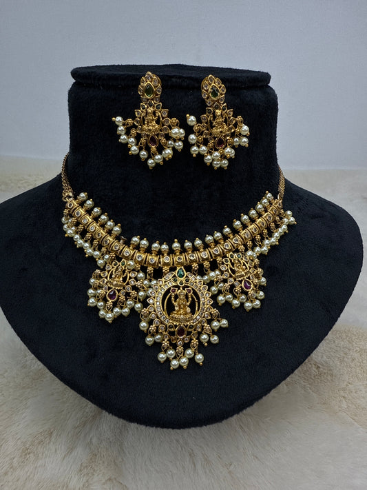Guttapusalu Lakshmi necklace 3524