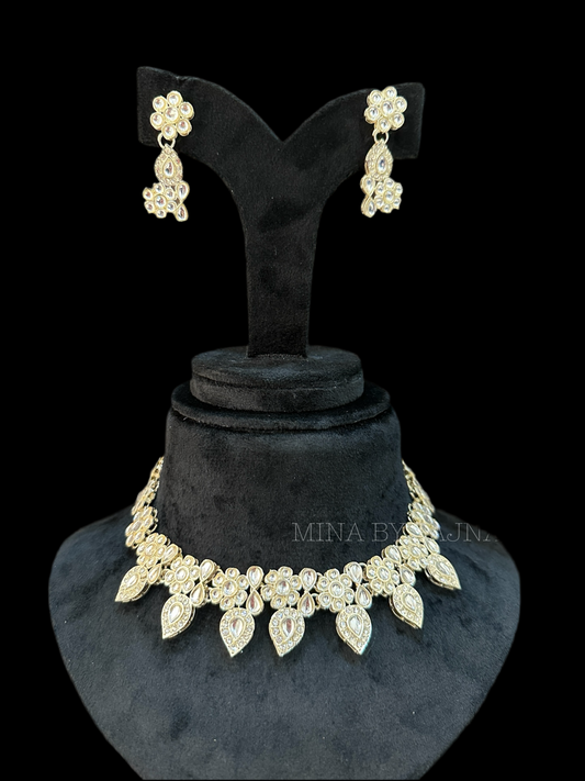 Kundan necklace set 1158