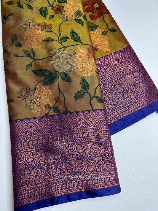 Soft silk floral 1233