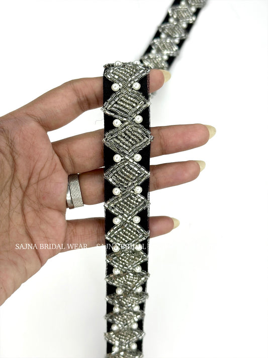 Silver Aari Belt 1225