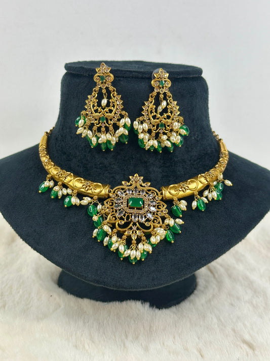 Antique kada neck piece 3515