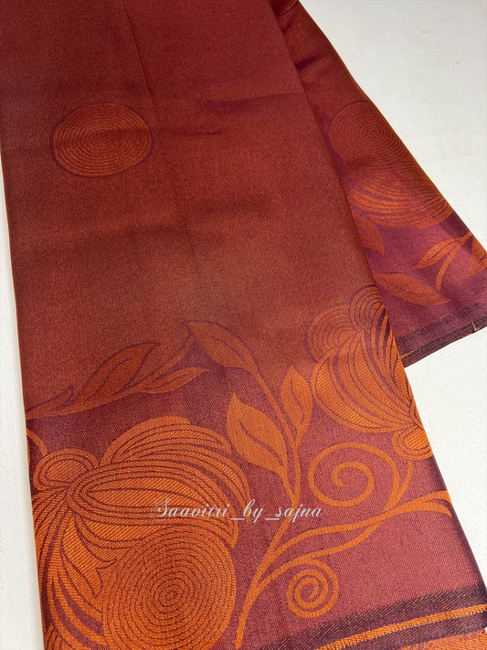 Soft silk saree 1258