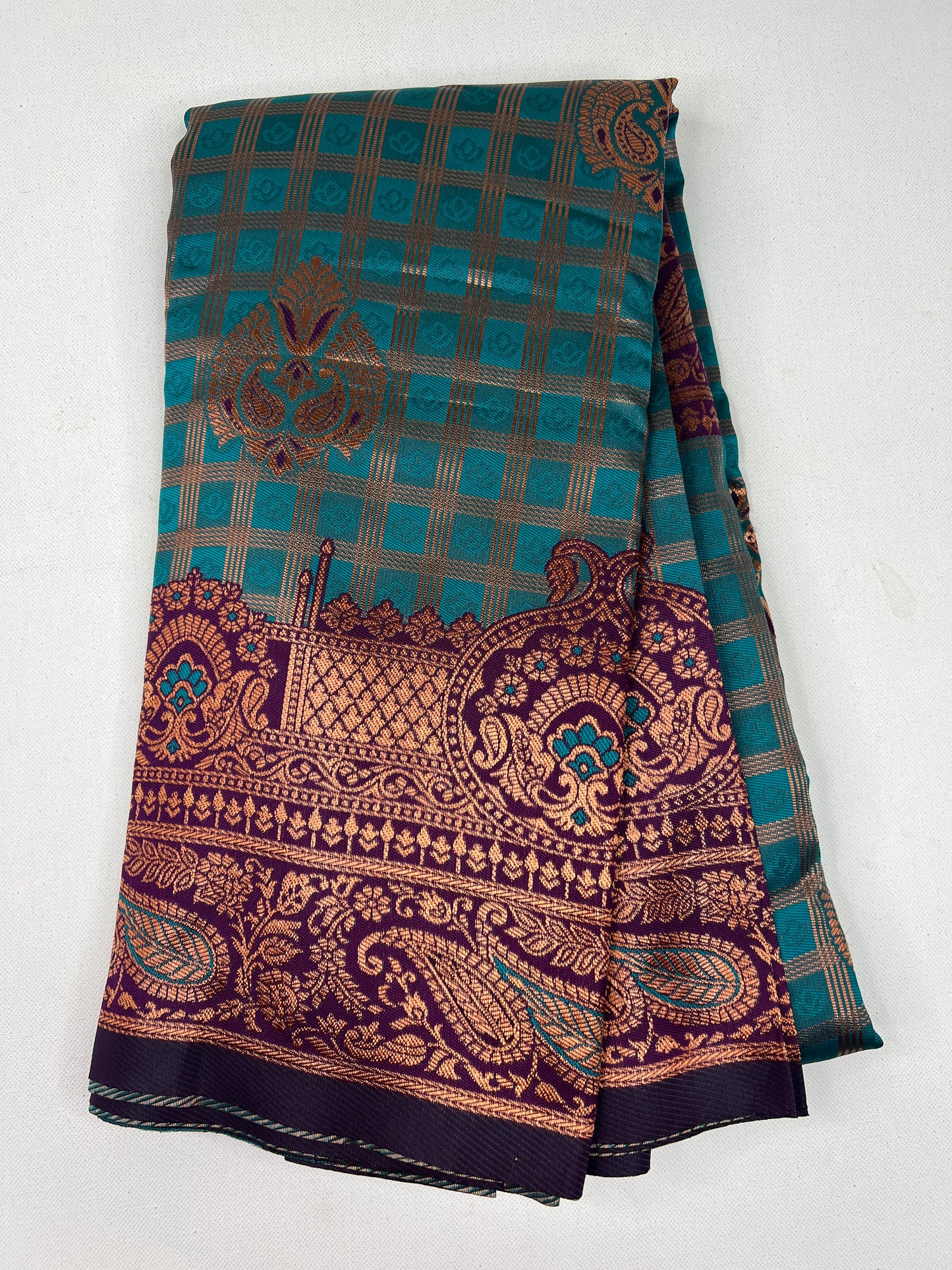 Blended Silk - Peacock Blue - 1025