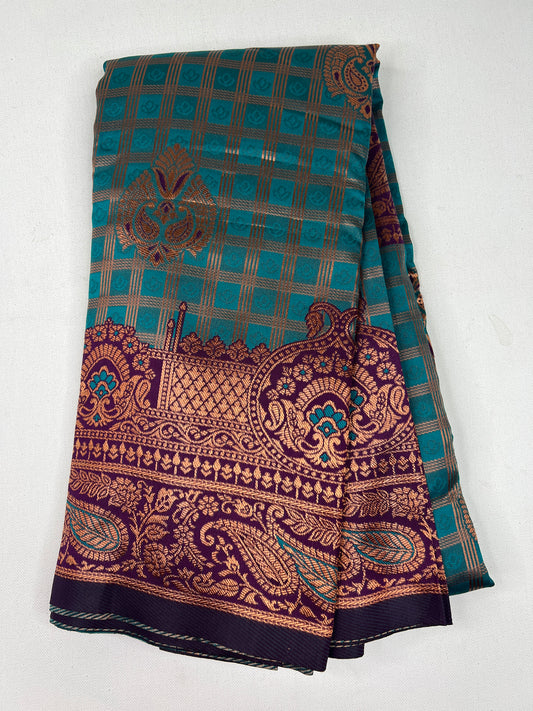 Blended Silk - Peacock Blue - 1025