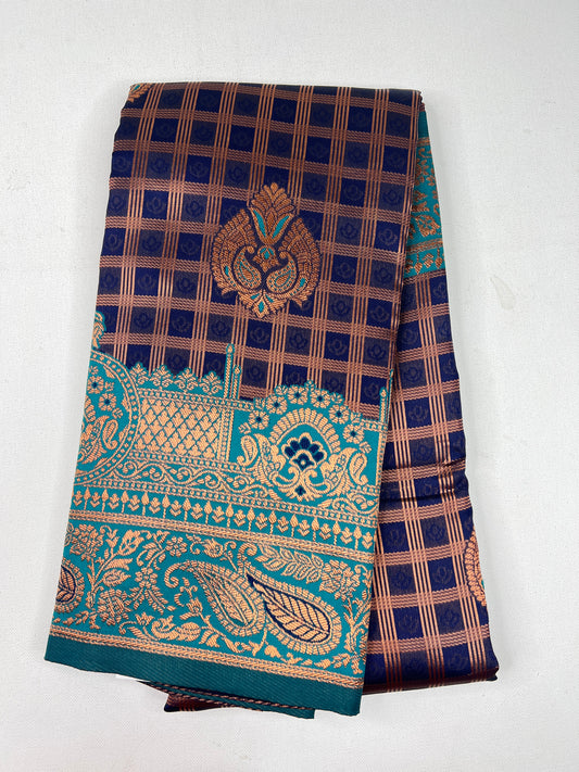 Blended Silk - Navy Blue - 1024