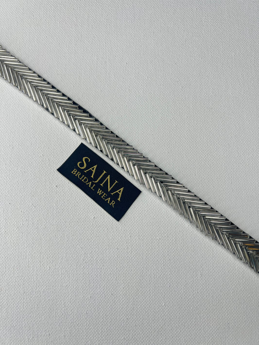 Silver Aari Belt 1222